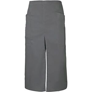 Velilla Lange Schort met Zakken - One Size - Grijs Velilla Lange Schort met Zakken - One Size - Grijs