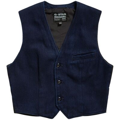 Damesgilet in denimpak G-Star Denim Blauw M Damesgilet in denimpak G-Star Denim Blauw M
