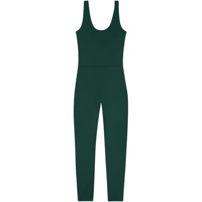 Damesbroekpak Girlfriend Collective Scoop Back Unitard Groen 6XL Damesbroekpak Girlfriend Collective Scoop Back Unitard Groen 6XL