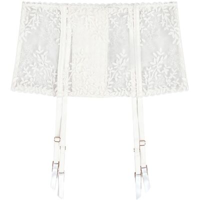 Bretelgordel voor dames Huit Amoureuse Blanc XL Bretelgordel voor dames Huit Amoureuse Blanc XL