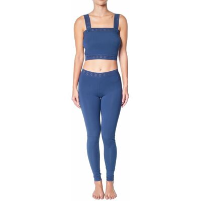 Damestanktop Huit Jeanne Blauw XL Damestanktop Huit Jeanne Blauw XL