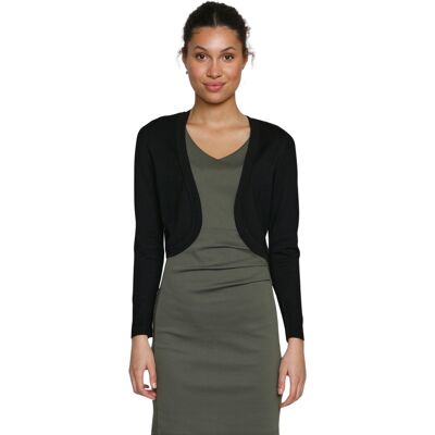 Damesvest KAFFE Astrid Zwart 2XL Damesvest KAFFE Astrid Zwart 2XL