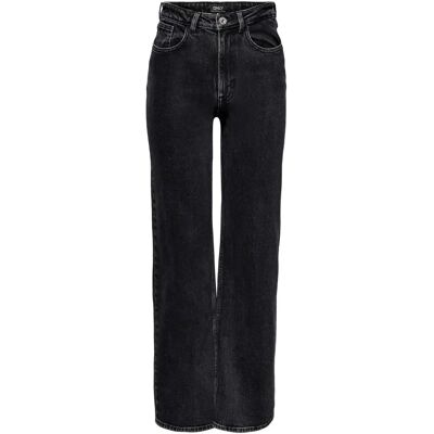 Damesjeans Only onljuicywide rea244 Noir 30x30 Damesjeans Only onljuicywide rea244 Noir 30x30