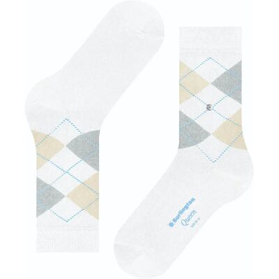 Damessokken Burlington Queen Blanc 36/41 Damessokken Burlington Queen Blanc 36/41