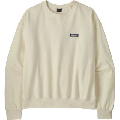 Dames sweatshirt Patagonia Daily Blanc L Dames sweatshirt Patagonia Daily Blanc L