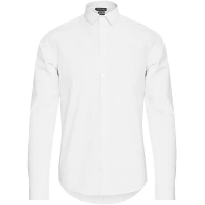 Getailleerd overhemd Casual Friday palle Blanc 2XL Getailleerd overhemd Casual Friday palle Blanc 2XL