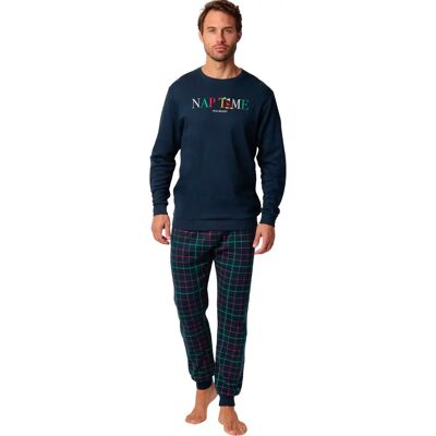 Pyjama met lange mouwen en broek Admas Nap Time Disney Bleu 2XL Pyjama met lange mouwen en broek Admas Nap Time Disney Bleu 2XL