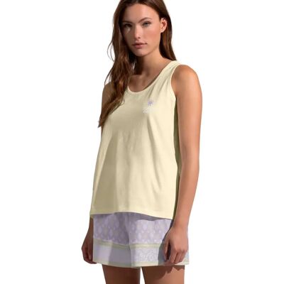 Damespyjama's Admas Lavand Butter Jaune S Damespyjama's Admas Lavand Butter Jaune S