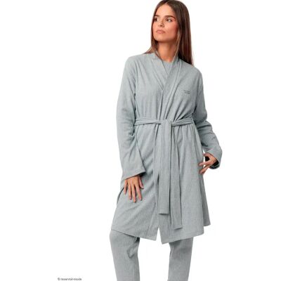 Vrouwen kamerjas Admas Supersoft Bleu XL Vrouwen kamerjas Admas Supersoft Bleu XL