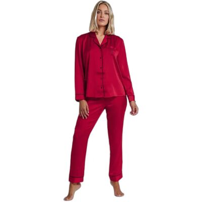 Kerst pyjama met lange mouwen voor vrouwen Admas Rouge 2XL Kerst pyjama met lange mouwen voor vrouwen Admas Rouge 2XL