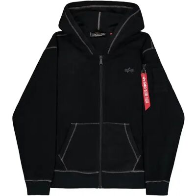 Hooded fleece Alpha Industries Noir M Hooded fleece Alpha Industries Noir M