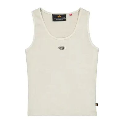 Slanke damestanktop Alpha Industries World Gris XL Slanke damestanktop Alpha Industries World Gris XL