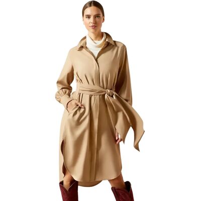 Dameshemdjurk Ariat Culham Beige S Dameshemdjurk Ariat Culham Beige S