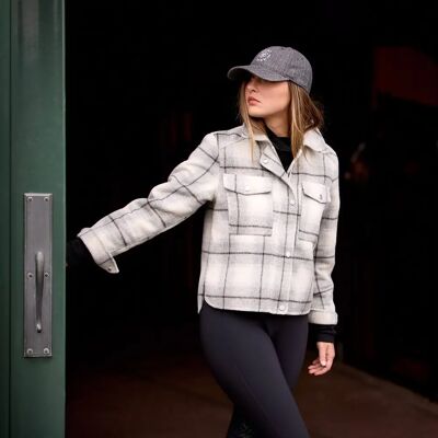 Vrouwenoverhemd Ariat Warrington Gris S Vrouwenoverhemd Ariat Warrington Gris S