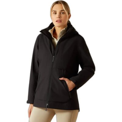 Waterdichte rijjas voor vrouwen Ariat Outer Banks Noir L Waterdichte rijjas voor vrouwen Ariat Outer Banks Noir L