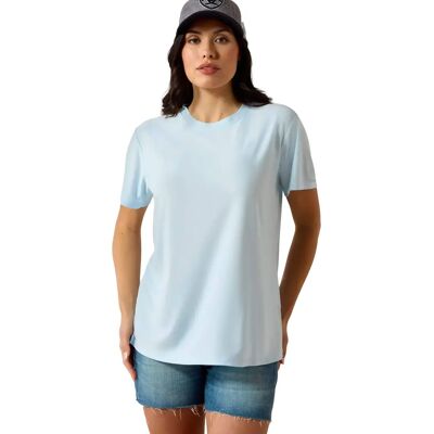 Dames-T-shirt Ariat Laguna Bleu L Dames-T-shirt Ariat Laguna Bleu L