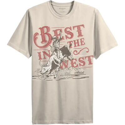 Dames-T-shirt Ariat Bull Rider Blanc S Dames-T-shirt Ariat Bull Rider Blanc S