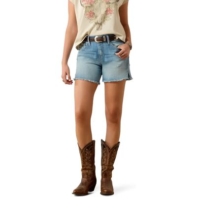 Dames denim shorts Ariat Perfect Rise Jazmine 5 Bleu 33 Dames denim shorts Ariat Perfect Rise Jazmine 5 Bleu 33