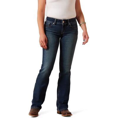 Bootcut jeans voor dames Ariat Fiona Bleu 25 Short Bootcut jeans voor dames Ariat Fiona Bleu 25 Short