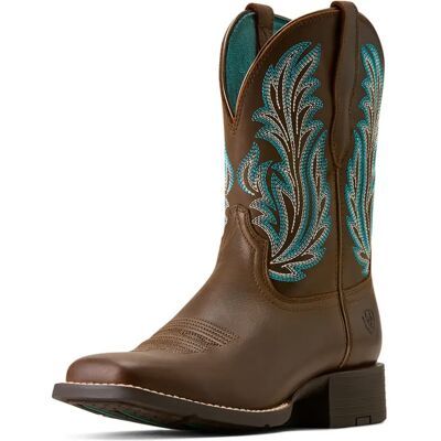 Westernlaarzen voor dames Ariat Round Up Marron 40 Westernlaarzen voor dames Ariat Round Up Marron 40