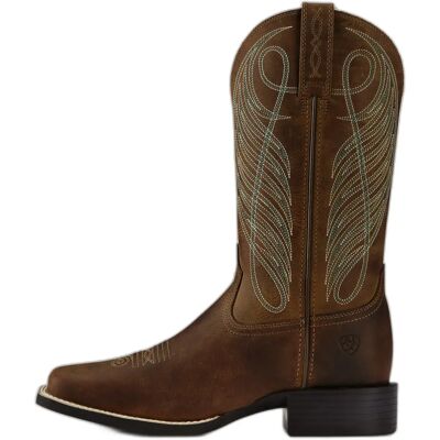 Leren westernlaarzen voor dames Ariat Round Up WST Marron 38,5 Leren westernlaarzen voor dames Ariat Round Up WST Marron 38,5