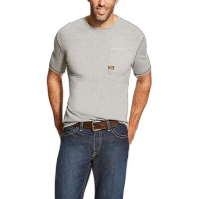 T-shirt Ariat Rebar Workman Gris M T-shirt Ariat Rebar Workman Gris M