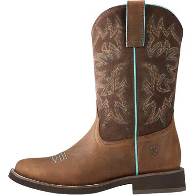 Leren westernlaarzen voor dames Ariat Delilah Round Toe Marron 37 Leren westernlaarzen voor dames Ariat Delilah Round Toe Marron 37