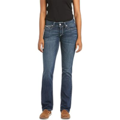 Damesjeans Ariat R.E.A.L Mr Stretch Ivy Bleu 29xXL Damesjeans Ariat R.E.A.L Mr Stretch Ivy Bleu 29xXL