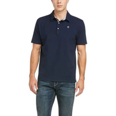 Polo Ariat Medal Bleu S Polo Ariat Medal Bleu S
