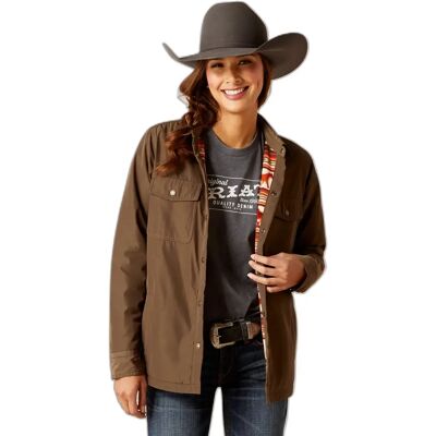 Waterdicht damesjack Ariat Dilon Marron L Waterdicht damesjack Ariat Dilon Marron L