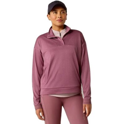 Dames sweatshirt Ariat Breathe Violet L Dames sweatshirt Ariat Breathe Violet L