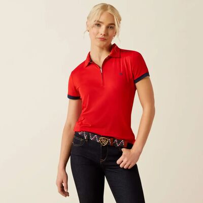 Damespolo Ariat Bandera Rouge M Damespolo Ariat Bandera Rouge M