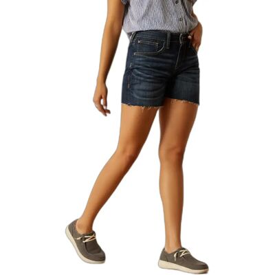 Dames denim shorts Ariat Naz 5" Bleu 26 Dames denim shorts Ariat Naz 5" Bleu 26