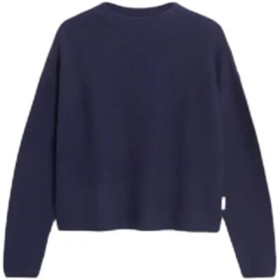Damestrui met ronde hals Armedangels Merinaa Links Links Bleu XL Damestrui met ronde hals Armedangels Merinaa Links Links Bleu XL