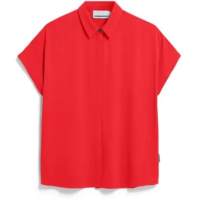 Vrouwenblouse Armedangels Larisaana Rouge L Vrouwenblouse Armedangels Larisaana Rouge L