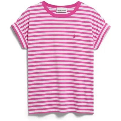 Gestreept T-shirt Armedangels Idaara Rose S Gestreept T-shirt Armedangels Idaara Rose S