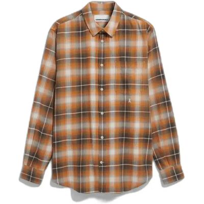 Shirt met lange mouwen Armedangels Galaantes Orange M Shirt met lange mouwen Armedangels Galaantes Orange M