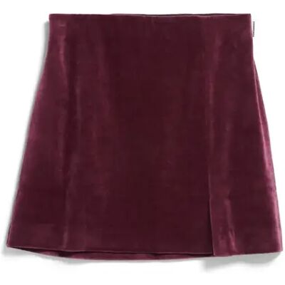 Fluwelen damesrok Armedangels Vanjaraa Rouge XL Fluwelen damesrok Armedangels Vanjaraa Rouge XL