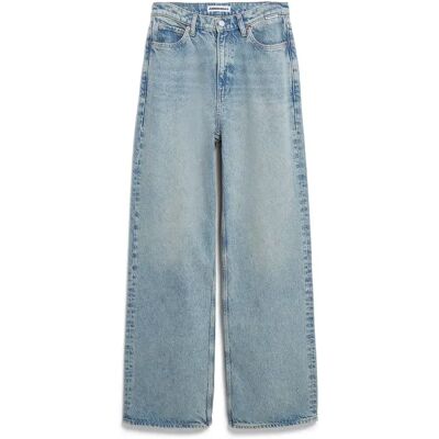 Dames Wide Leg Jeans Armedangels Enijaa Bleu 26x32 Dames Wide Leg Jeans Armedangels Enijaa Bleu 26x32