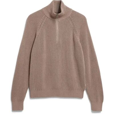 Pull vanisé dames Armedangels Troyer Marron S Pull vanisé dames Armedangels Troyer Marron S