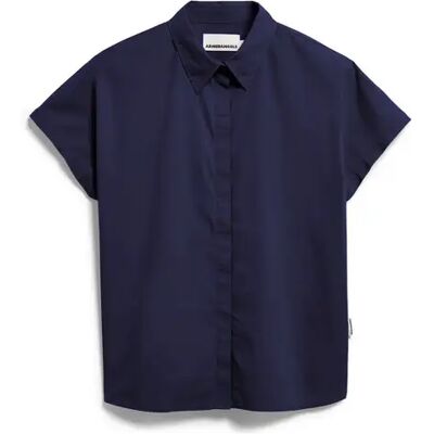 Vrouwenblouse Armedangels Popline Larisaana Bleu M Vrouwenblouse Armedangels Popline Larisaana Bleu M