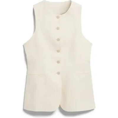 Lang Rayure Gilet Dames Armedangels Beige L Lang Rayure Gilet Dames Armedangels Beige L