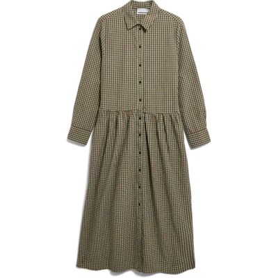Maxi-jurk voor dames Armedangels Vichy Seersucker Gris XS Maxi-jurk voor dames Armedangels Vichy Seersucker Gris XS