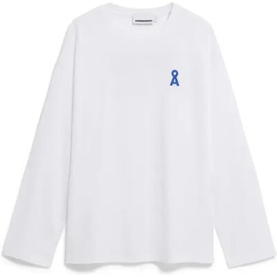 Longsleeve T-shirt Armedangels Fietaa Detox Blanc XS Longsleeve T-shirt Armedangels Fietaa Detox Blanc XS