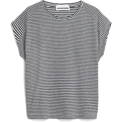 T-shirt dames Armedangels Slub Noir L T-shirt dames Armedangels Slub Noir L
