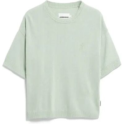 Korte mouwen gebreide top dames Armedangels Vert XL Korte mouwen gebreide top dames Armedangels Vert XL