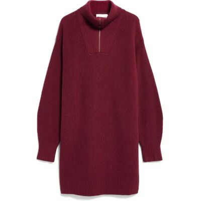 Trui jurk vrouw Armedangels Rouge M Trui jurk vrouw Armedangels Rouge M