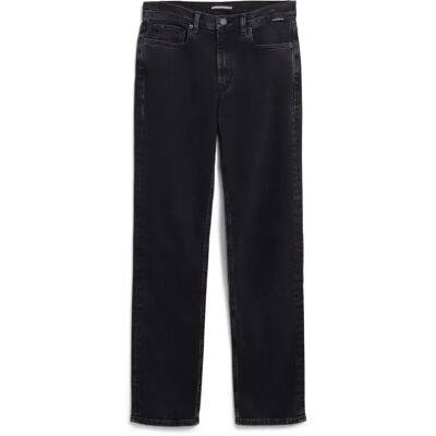 Rechte jeans voor dames ARMEDANGELS Carenaa Noir 27x32 Rechte jeans voor dames ARMEDANGELS Carenaa Noir 27x32