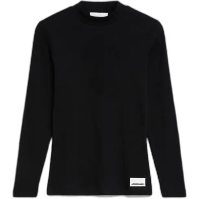 Dames-T-shirt met lange mouwen ARMEDANGELS Fatimaara Noir XS Dames-T-shirt met lange mouwen ARMEDANGELS Fatimaara Noir XS