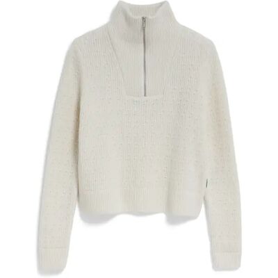 Damespull ARMEDANGELS Tulipaa Blanc L Damespull ARMEDANGELS Tulipaa Blanc L
